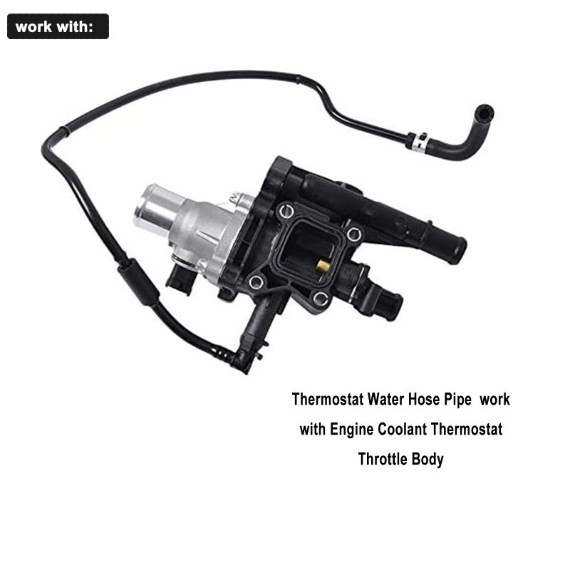 koxuyim Throttle Body Heater Inlet Pipe Compatible with 2011-2017 Chevrolet Aveo Aveo5 Pontiac 1.6L & Chevrolet Sonic Cruze Limited Cruze 1.8L 1.6L Replace 25192904 25192905 - Image 5